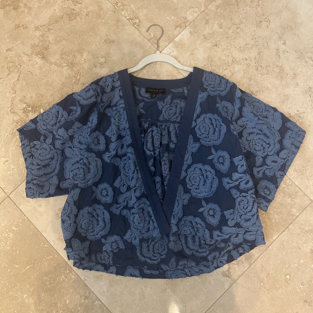 Anthropologie Floral Kimono